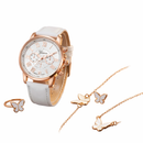 Conjunto Relógio Feminino Quartz com Joia