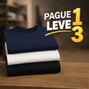 Pague 1, Leve 3 Camisas Dry fit de algodão
